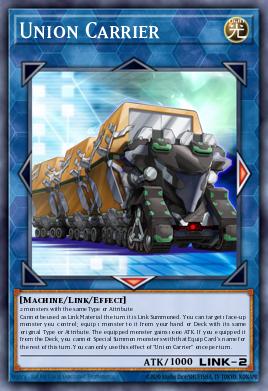 Union Carrier Yu-Gi-Oh card