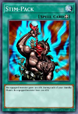 Stim-Pack Yu-Gi-Oh card