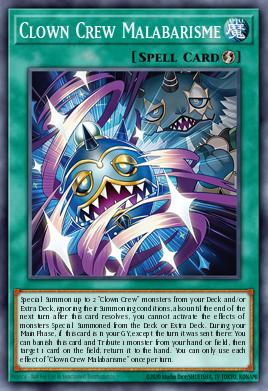 Clown Crew Malabarisme Yu-Gi-Oh card