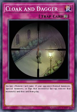 Cloak and Dagger Yu-Gi-Oh card