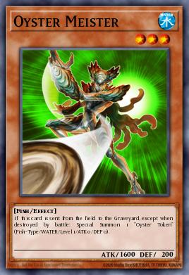 Oyster Meister Yu-Gi-Oh card