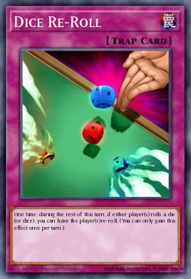 Dice Re-Roll Yu-Gi-Oh card