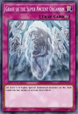 Grave of the Super Ancient Organism Yu-Gi-Oh card