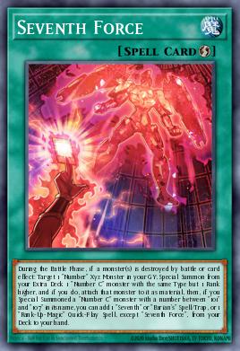 Seventh Force Yu-Gi-Oh card