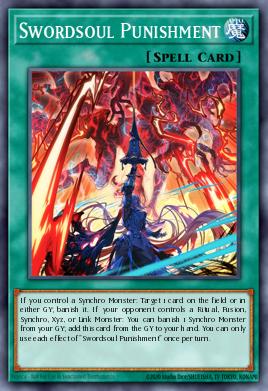 Swordsoul Punishment Yu-Gi-Oh card