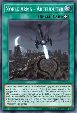 Noble Arms - Arfeudutyr Yu-Gi-Oh card