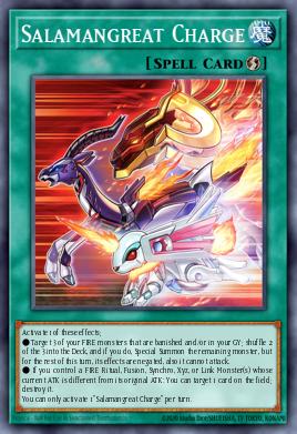 Salamangreat Charge Yu-Gi-Oh card