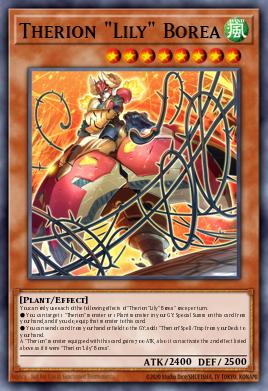 Therion "Lily" Borea Yu-Gi-Oh card