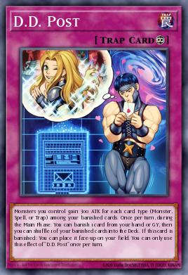D.D. Post Yu-Gi-Oh card