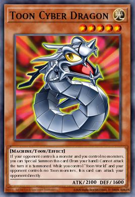 Toon Cyber Dragon Yu-Gi-Oh card