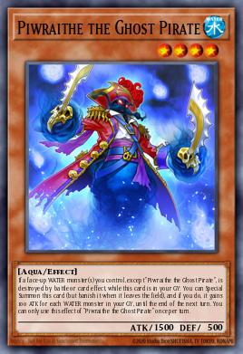 Piwraithe the Ghost Pirate Yu-Gi-Oh card