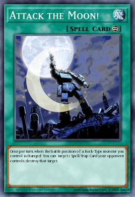 Attack the Moon! Yu-Gi-Oh card