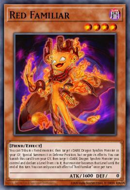 Red Familiar Yu-Gi-Oh card