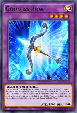 Goddess Bow Yu-Gi-Oh card
