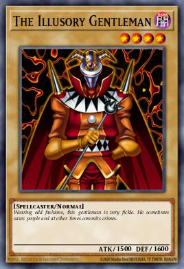 The Illusory Gentleman Yu-Gi-Oh card