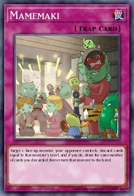 Mamemaki Yu-Gi-Oh card