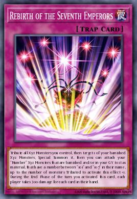 Rebirth of the Seventh Emperors Yu-Gi-Oh card