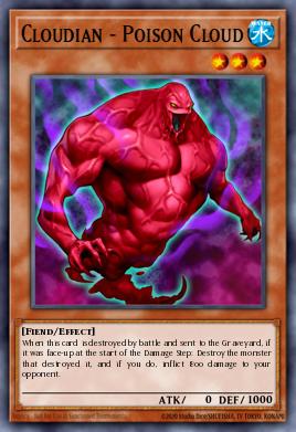 Cloudian - Poison Cloud Yu-Gi-Oh card