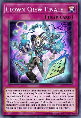 Clown Crew Finale Yu-Gi-Oh card