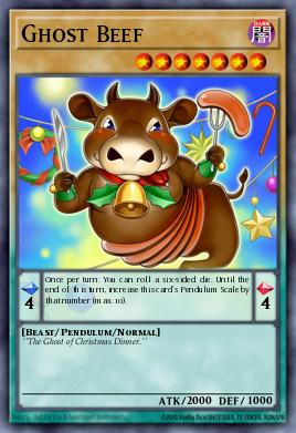 Ghost Beef Yu-Gi-Oh card