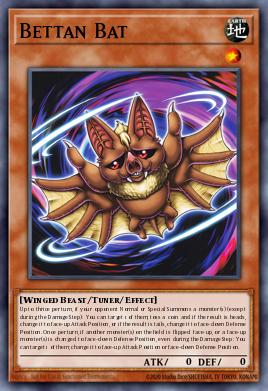 Bettan Bat Yu-Gi-Oh card