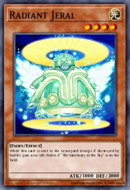Radiant Jeral Yu-Gi-Oh card