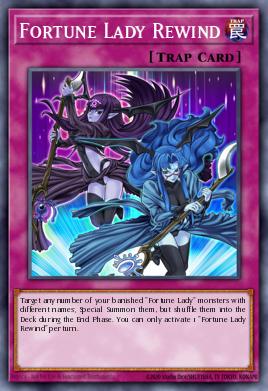 Fortune Lady Rewind Yu-Gi-Oh card