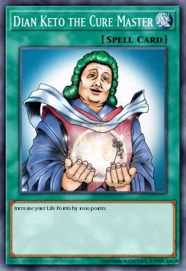 Dian Keto the Cure Master Yu-Gi-Oh card