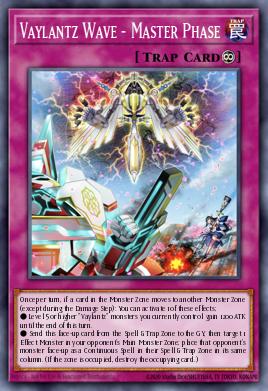 Vaylantz Wave - Master Phase Yu-Gi-Oh card