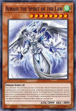Aiwass, Divine Spirit of the Law Yu-Gi-Oh card