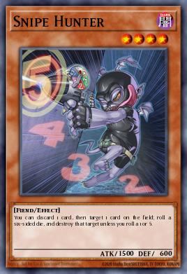 Snipe Hunter Yu-Gi-Oh card