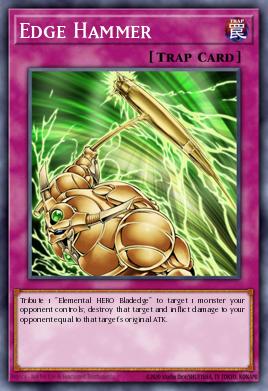 Edge Hammer Yu-Gi-Oh card