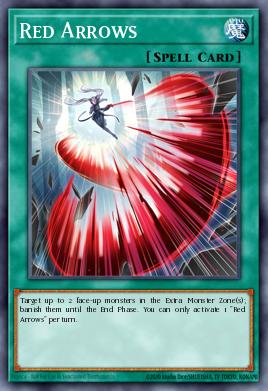 Red Arrows Yu-Gi-Oh card