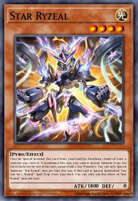 Star Ryzeal Yu-Gi-Oh card