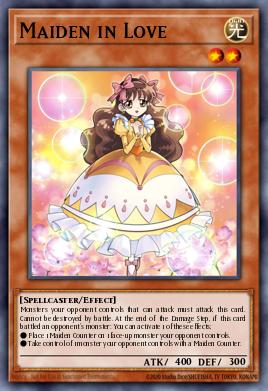 Maiden in Love Yu-Gi-Oh card