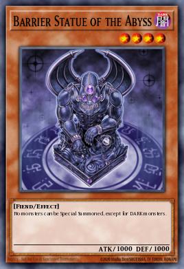 Barrier Statue of the Abyss Yu-Gi-Oh card