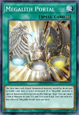 Megalith Portal Yu-Gi-Oh card