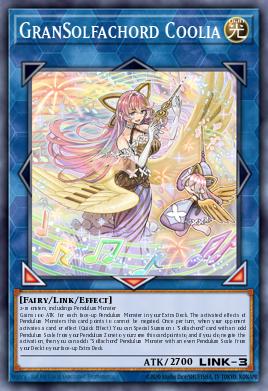 GranSolfachord Coolia Yu-Gi-Oh card