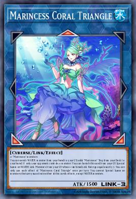 Marincess Coral Triangle Yu-Gi-Oh card