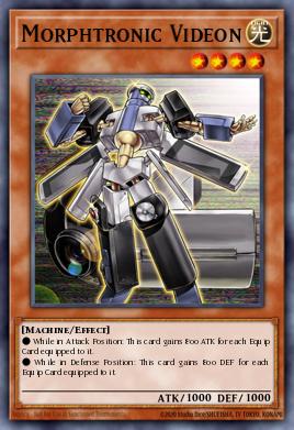 Morphtronic Videon Yu-Gi-Oh card