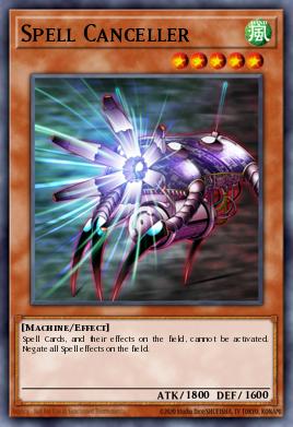 Spell Canceller Yu-Gi-Oh card