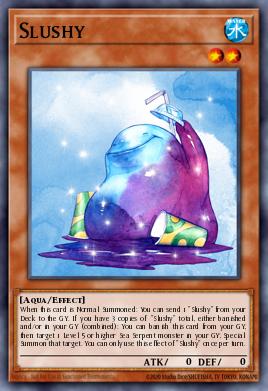 Slushy Yu-Gi-Oh card