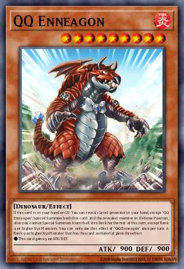 QQ Enneagon Yu-Gi-Oh card