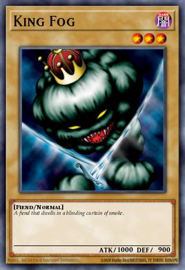 King Fog Yu-Gi-Oh card