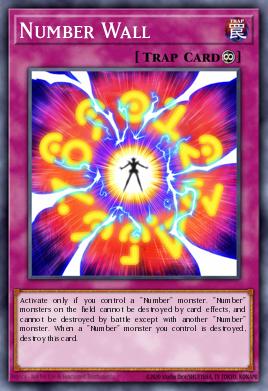 Number Wall Yu-Gi-Oh card