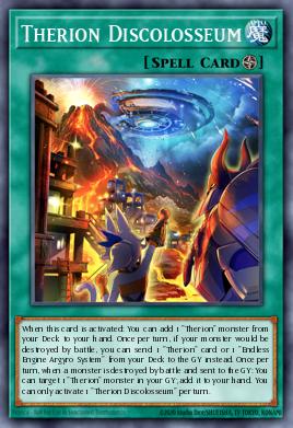 Therion Discolosseum Yu-Gi-Oh card