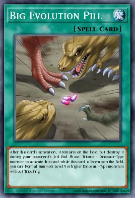 Big Evolution Pill Yu-Gi-Oh card