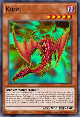 Kiryu Yu-Gi-Oh card