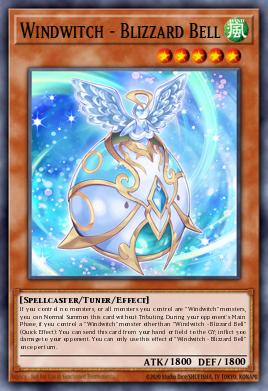 Windwitch - Blizzard Bell Yu-Gi-Oh card