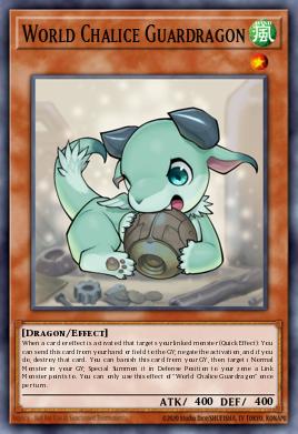 World Chalice Guardragon Yu-Gi-Oh card
